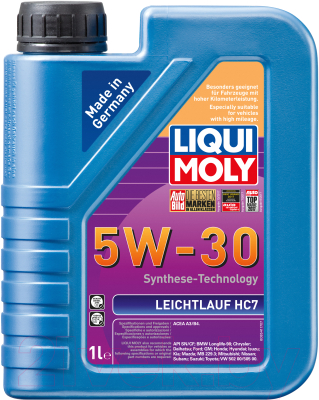 Набор моторных масел Liqui Moly Leichtlauf HC7 5W30 / 8542+8541 (5л+1л)
