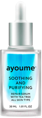 

Сыворотка для лица Ayoume, Tea Tree Soothing & Purifying New