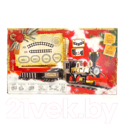 Железная дорога игрушечная Woow Toys Сказочный экспресс с эффектом дыма / 4315482