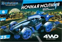 Конструктор электромеханический Эврики Ночная молния 4WD / 3102428 - 