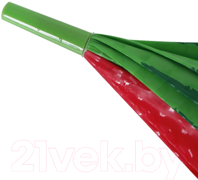 Зонт-трость Михи Михи Арбуз с 3D эффектом / MM10405 (зеленый)