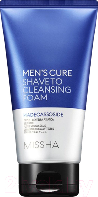 Пенка для умывания Missha Men's Cure Shave To Cleansing Foam (150мл)
