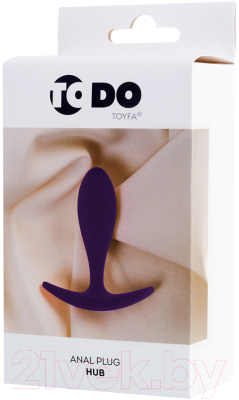 Пробка интимная ToyFa ToDo Hub / 357022 (фиолетовый)