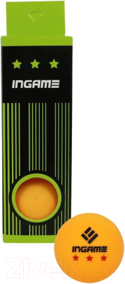 Набор мячей для настольного тенниса Ingame IG020 (3шт)