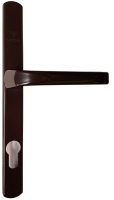 Ручка дверная Lockit A25-85 (коричневый полимер) - 
