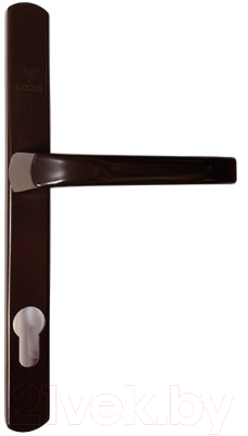 Ручка дверная Lockit A25-85 (коричневый полимер)