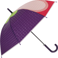 Зонт-трость Михи Михи Мангостин с 3D эффектом / MM10407 (фиолетовый) - 
