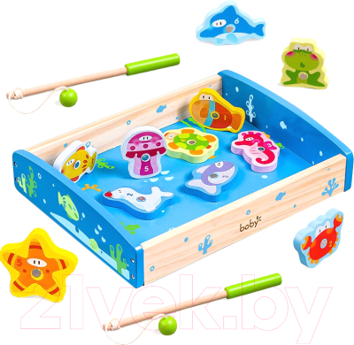 

Развивающая игрушка Boby, Игра магнитная. Рыбалка / BB0508