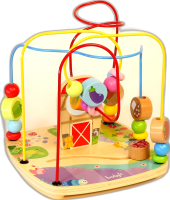 

Развивающая игрушка, Пальчиковый лабиринт. Лужайка / BB0703