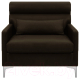 Кресло мягкое Brioli Отто (L13/коричневый) - 