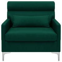 Кресло мягкое Brioli Отто (L15/зеленый) - 