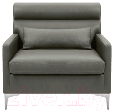Кресло мягкое Brioli Отто (L21/серый)