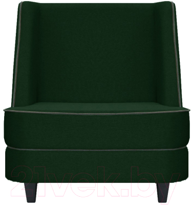 Кресло мягкое Brioli Рико (J8/темно-зеленый)