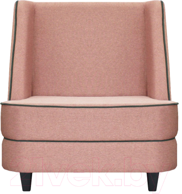 Кресло мягкое Brioli Рико (J11/розовый)