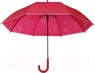 Зонт-трость Михи Михи Созвездия с 3D эффектом / MM07459 (розовый)