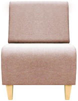 Кресло мягкое Brioli Руди Д (J11/розовый) - 