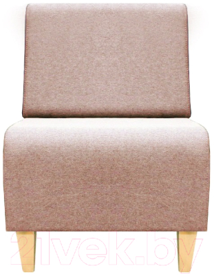 Кресло мягкое Brioli Руди Д (J11/розовый)