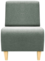 Кресло мягкое Brioli Руди Д (J20/серый) - 