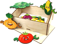 

Развивающая игрушка WoodLand Toys, Овощи Хоровод / 145104