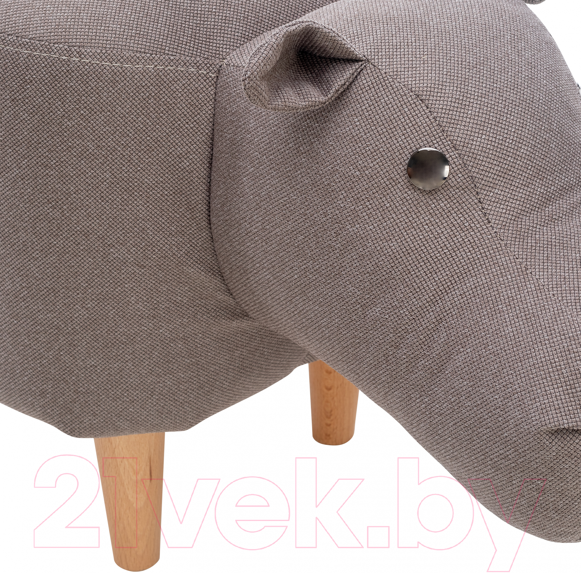 Пуф Импэкс Leset Hippo Combi (рогожка Milos 16) — фото 4