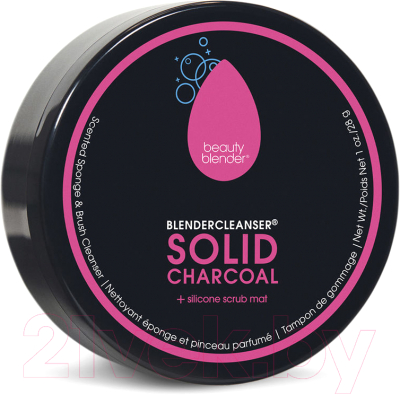 Средство для очищения кистей/спонжей Beautyblender Blendercleanser Solid Charcoal (30г)