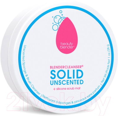 Средство для очищения кистей/спонжей Beautyblender Blendercleanser Solid Unscented (30г)