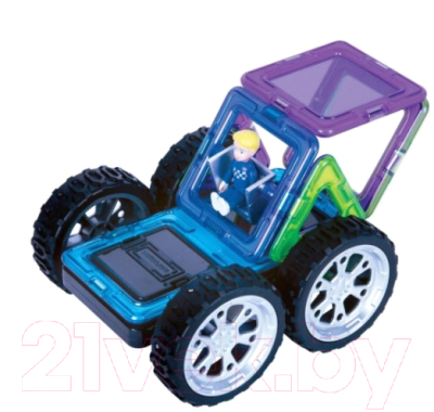 Конструктор магнитный Magformers Rally Kart Set / 707016 (8эл)
