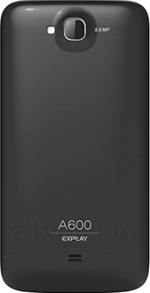 Смартфон Explay A600 (Black) - задняя панель