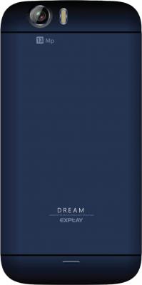 Смартфон Explay Dream (Blue) - задняя панель