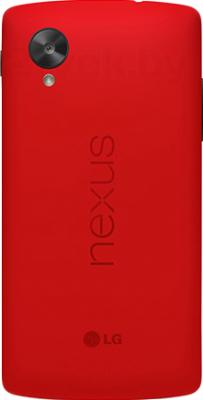 Смартфон LG Nexus 5 16Gb / D821 (красный) - задняя панель