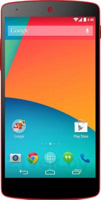 Смартфон LG Nexus 5 16Gb / D821 (красный) - общий вид