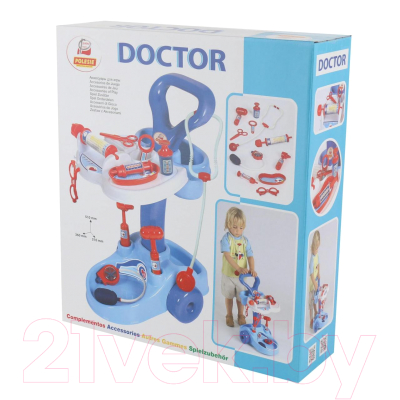 Набор доктора детский Полесье Доктор / 36582 (в коробке)