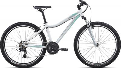 Велосипед Specialized Myka HT (M, бело-серебристо-синий, 2014) - общий вид