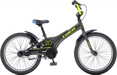 Детский велосипед Trek Jet 20 Boy’s (20, Gray-Green, 2014) - общий вид