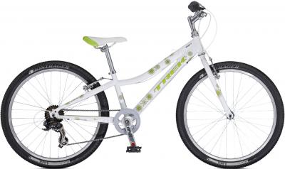 Велосипед Trek MT 200 Girl's (24, White-Green, 2014) - общий вид