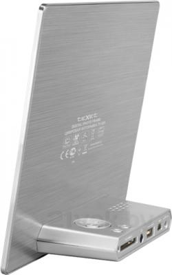 Цифровая фоторамка Texet TF-805 (Silver) - вид сбоку