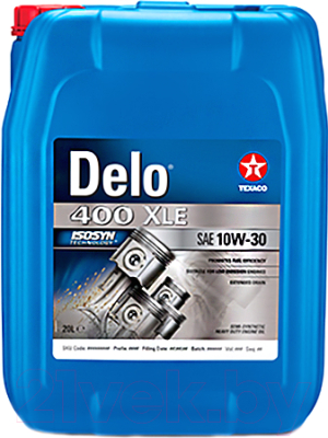 

Моторное масло Texaco, Delo 400 XLE SAE 10W30 / 804119HOE