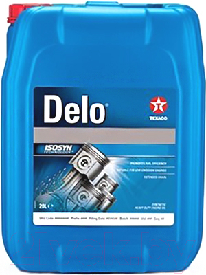 Моторное масло Texaco Delo 400 RDS SAE 10W40 / 804161HOE (20л)