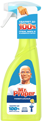 Универсальное чистящее средство Mr.Proper Лимон (500мл)