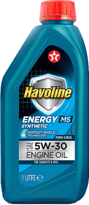 Моторное масло Texaco Havoline Energy MS 5W30 / 801735NKE (1л)