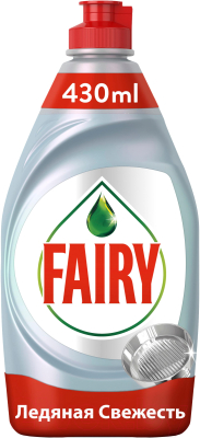 Средство для мытья посуды Fairy Platinum Ледяная свежесть (430мл)