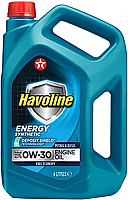 Моторное масло Texaco Havoline Energy 0W30 / 803251MHE (4л) - 