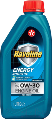 Моторное масло Texaco Havoline Energy 0W30 / 803251NKE (1л)