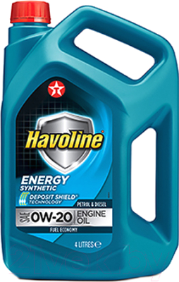 Моторное масло Texaco Havoline Energy 0W20 / 804046MHE (4л)