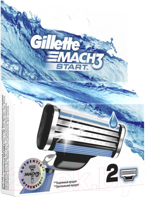 

Сменные кассеты Gillette, Mach3 Start