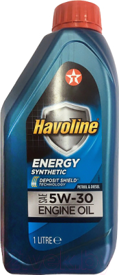 Моторное масло Texaco Havoline Energy 5W30 / 840123NKE (1л)
