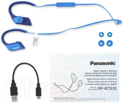 Беспроводные наушники Panasonic RP-BTS35GC-A