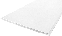 Панель ПВХ листовая Vox Эколайн 250/Q (250x2500, белый) - 