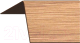 Уголок отделочный Rico Moulding 124 Дуб Янтарный с тиснением (40x40x2700) - 