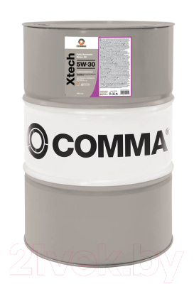 Моторное масло Comma Xtech API SL/CF 5W30 / XTC199L (199л)